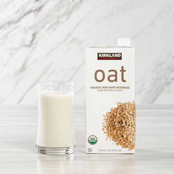 Kirkland, Oat, Organic Non-Dairy Fortified Oat Beverage, 946ml