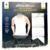Eddie Bouer Men’s Classic Cotton Rib-A Shirts 4 Pack XL