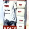 Levi’s Crew Premium Cotton 4 Pack Shirts Large