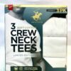 Beverly Hill Polo Club 3 Crew Neck Tees Medium